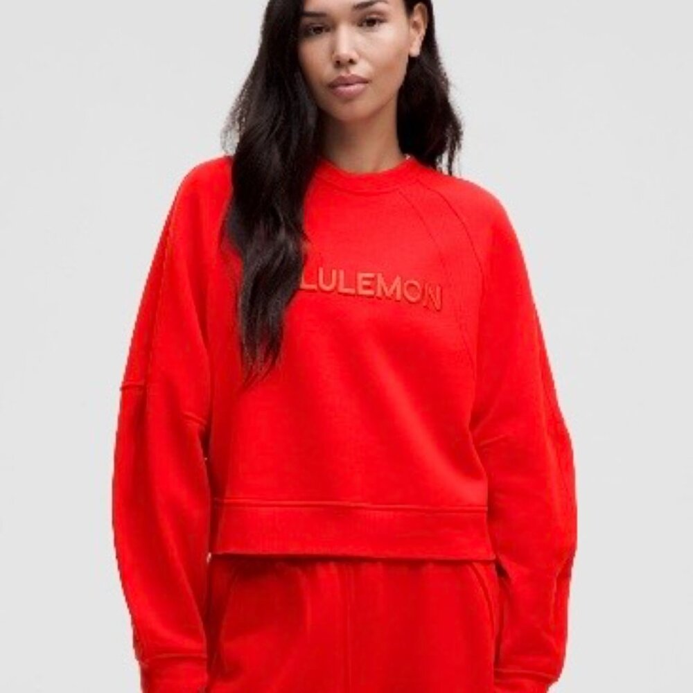 Lululemon Scuba Oversized Pullover – Hot Heat | XL/XXL